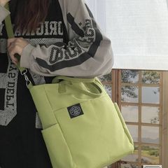 新品 2WAY トートバッグ マザーバッグ ショルダーバッグ キャンパスバッグ