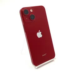 【全額返金保証】【最速発送】Apple iPhone 13 mini 256GB (PRODUCT)RED SIMフリー 85% 動作確認済
