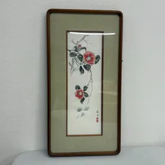 椿 絵画 アートパネル 額縁入り 和モダン インテリア 壁掛け装飾 和風 日本画 花 椿アート 玄関 リビング 寝室 和室 洋室 どちらにも合う 上品 落ち着いた雰囲気 季節感あり プレゼント 正規品 動作確認済 省エネ 家庭用 業務用にも 新生活 引っ越し 