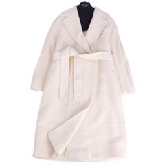 極美品 マックスマーラ Max Mara STUDIO コート ロングコート ア