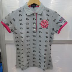 PEARLY GATES　総柄ポロシャツ　(C4-98)