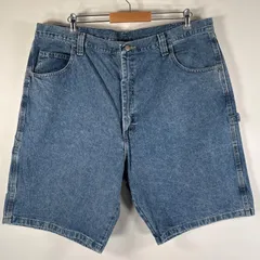 古着 00’s/00年代 ラングラー Wrangler デニム ショートパンツ ハーフパンツ 大きいサイズ サイドポケット w42 インディゴブルー メンズ