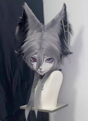 着ぐるみヘッド kigurumi NO.18 白 うさぎ 垂れ耳 ファースーツ 着ぐるみヘッド kigurumi NO.18 白 うさぎ 垂れ耳 ファースーツ