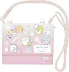 【中古】バッグ B柄 ハッピースクールマルチポケットポーチ 「すみっコぐらし」