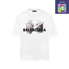 バレンシアガ（Balenciaga） プリントショートスリーブ T シャツ -WTO輸入1