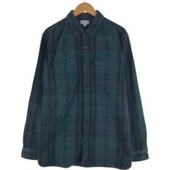 古着 ギャップ GAP STANDARD FIT 長袖 ヘビーネルチェックシャツ メンズXL相当/eaa533100