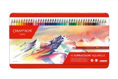 【新品未開封】カランダッシュ スプラカラーソフト 40色 水彩画 色鉛筆　画材
