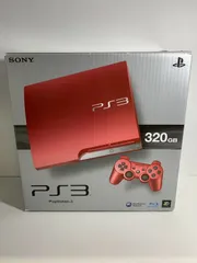 25.PlayStation 3 (320GB) スカーレット・レッド (CECH-3000BSR)【ジャンク】