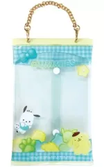 【中古】バッグ ミントイエロー パッケージ風おでかけポーチ 「サンリオキャラクターズ」