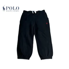 367◯ POLO RALPH  LAUREN 3T キッズ　ボアパンツ　ブラック　100