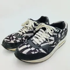 NIKE Air Max 1 ナイキ エアマックス1 28cm スニーカー 黒 白 ブラック ホワイト メンズ G-8-2