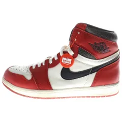 NIKE (ナイキ) Air Jordan 1 High OG Lost & Found/Chicago DZ5485 612 エアジョーダン1 ハイ OG ロスト&ファウンド シカゴ ハイカットスニーカー レッド US10.5/28.5cm