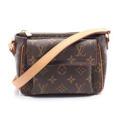 ルイ・ヴィトン LOUIS VUITTON ショルダーバッグ ヴィバシテPM モノグラム M51165 PVCコーティングキャンバス レザー ヴィバ・シテPM レディース Used A