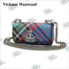 Vivienne Westwood ヴィヴィアンウエストウッド ケース ポーチ バッグ レディース マルチチェック タータン 53040013-S000V-LA-O102 LIPSTICK CASE