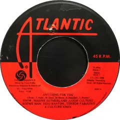 米7” Snow, Nadine Sutherland, Louie Anything For You 644017 Atlantic /00080