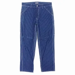 備中倉敷工房 ETERNAL エターナル ペインターパンツ ヒッコリー ストライプ ワーク 52127 ボトムス 34 インディゴ メンズ 【中古】