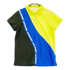 サイズ：1 JACK BUNNY ジャックバニー 2022年モデル 半袖ポロシャツ マルチカラー  イエロー系 [240101283194]# ゴルフウェア レディース ストスト