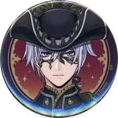 【中古】バッジ・ビンズ シルバー 「ディズニー ツイステッドワンダーランド Halloween アニメイトオンリーショップ グロリアス・マスカレード 缶バッジ」