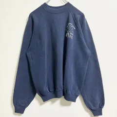 古着 used 80s Hanes ヘインズ　長袖ワンポイントスウェット　トレーナー　ラグランスリーブ　ヴィンテージ　XLサイズ
