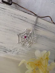 ハロウィン　ドリームキャッチャーネックレス