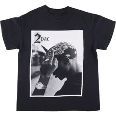 古着 2pac トゥーパック ラップTシャツ ラップT メンズM相当/eaa537357