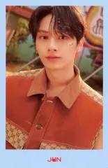 【中古】コレクションカード(男性) SEVENTEEN/ジュン(JUN)/裏面水色・赤/CD「Seventeenth Heaven」(PM 2：14 Ver.)インスタントフォトカードセット