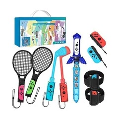 VoSinrly 9 in 1セット Switch Sports(ニンテンドースイッチスポーツ)アクセサリバンドル