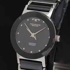 TECHNOS テクノス スイス製 TBL-726 セラミック QZ 腕時計 - メルカリ