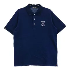 【新品未使用】ROUGH AND SWELL／ラフアンドスウェル　ポロシャツ水色 カジュアルゴルフドットコムby PALM SPRINGSにrough&swell［ラフ