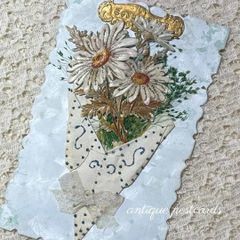 アンティークなカード ❀ お花 ❀