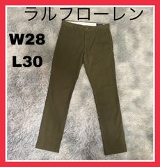 ラルフローレン　チノパン　スラックス　メンズ　W28 sサイズ　カーキ　ストレート　ポロ