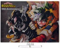 僕のヒーローアカデミア 箔入りアクリルアート 連載10周年突破記念Ver 