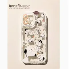 「非公式」【スヌーピー】TPU iPhone ケース※購入後取引メッセージに希望機種名を入力（例：「 iPhone 12希望」）