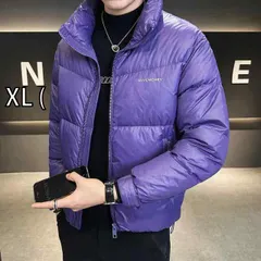 [XL (]春 コーデ メンズ  服 シンプル ファッション オシャレ 大人 かっこいい 大きいサイズ ストリート 紳士服 ハイエンド ダウン ジャケット 冬 軽 暖かい
