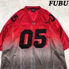 美品00s FUBU フブ05 グラデーション ユニホーム　ゲームシャツB系 美品00s FUBU フブ05 グラデーション ユニホーム ゲームシャツB