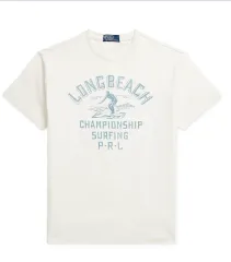 ポロ クラシックフィット ロングビーチ グラフィック Tシャツ ／ L