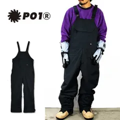 P01 プレイデザイン スノーボードウェア ビブパンツ PLAYDESIGN WORK BIB