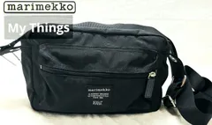 【人気】marimekko マリメッコ バッグ ショルダーバッグ レディース MARIMEKKO 047241 999 ブラック《0607-01》