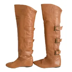 FABIO RUSCONI ファビオルスコーニ 36 3連 ニーハイ ブーツ