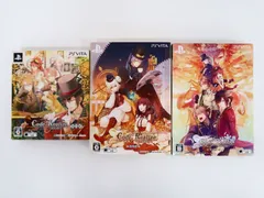 PSVita 3点セット Code:Realize 創世の姫君/祝福の未来/白銀の奇跡 限定版