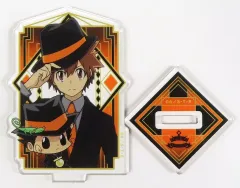 【中古】アクリルスタンド・アクリルパネル リボーン＆沢田綱吉 「家庭教師ヒットマンREBORN! トレーディングアクリルスタンド」 アニメイトガールズフェスティバル2023グッズ