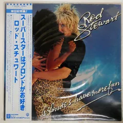 帯付き 国内盤 ROD STEWART/SUPERSTARS PREFER BLONDES/WARNER BROS. P10602W LP