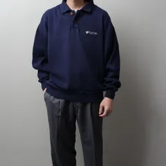 1990’s MadeinUSA Cotton Knit Polo-Shirt 