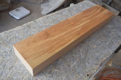 アウトレット ケヤキ(欅)の一枚板 長さ約65.8cm 幅約14cm 厚さ約6.4cm DIY用 Z652
