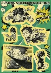 【中古】シール・ステッカー 緑谷出久 「僕のヒーローアカデミア カスタムステッカーコレクション」 ジャンプショップ SUMMER JUMP COLLECTION 2023グッズ