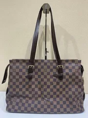 LOUIS VUITTON ルイ・ヴィトン ダミエ チェルシー トートバッグ A4収納