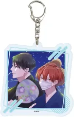 【中古】キーホルダー 06.才川綴＆佐山圭悟(公式イラスト) アクリルキーホルダー 「マスク男子は恋したくないのに」