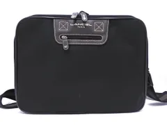 LANCEL ランセル 2WAY ブリーフケース ビジネス バッグ 黒