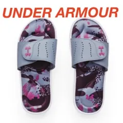 ピンク/グレー【新品/未使用】アンダーアーマー イグナイト VI  フラットブリム UNDER ARMOUR