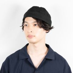 JULIUS 24AW Curved Knit Cap BLACK - メルカリ